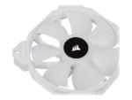 Corsair   120mm White PWM Fan, Triple Pack with Lighting Node CORE   iCUE SP120 RGB ELITE Performance   Case Fan