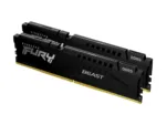 Atminties modulis Kingston Fury Beast, matomas iš šono, su 288-pin DIMM jungtimis