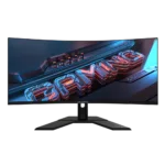 Gigabyte   GS34WQC EK1   34 ”   VA   21:9   135 Hz   1 ms   3440 x 1440 pixels   300 cd/m²   HDMI ports quantity 2   Black