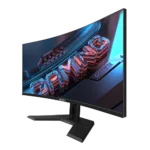 Gigabyte   GS34WQC EK1   34 ”   VA   21:9   135 Hz   1 ms   3440 x 1440 pixels   300 cd/m²   HDMI ports quantity 2   Black