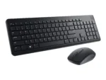 Dell Keyboard and Mouse   KM3322W   Keyboard and Mouse Set   Wireless   Batteries included   Ukrainian   Black   Wireless connection