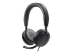 Dell   Pro On-Ear Headset   WL5024   Built-in microphone   Wireless   ANC   Black