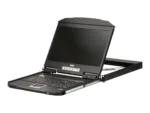 Aten 1U Ultra Short Depth Single Rail WideScreen LCD Console (USB / HDMI)   CL3700NW   1920 x 1080 at 60Hz