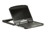Aten 1U Ultra Short Depth Single Rail WideScreen LCD Console (USB / HDMI)   CL3700NW   1920 x 1080 at 60Hz