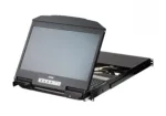 Aten CL3884NW-ATA-AG 4-Port USB HDMI Multi-View Dual Rail WideScreen LCD KVM Switch   Aten 4-Port USB HDMI Multi-View Dual Rail WideScreen LCD KVM Switch   CL3884NW