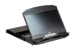 Aten CL3884NW-ATA-AG 4-Port USB HDMI Multi-View Dual Rail WideScreen LCD KVM Switch   Aten 4-Port USB HDMI Multi-View Dual Rail WideScreen LCD KVM Switch   CL3884NW