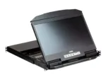 Aten CL3884NW-ATA-AG 4-Port USB HDMI Multi-View Dual Rail WideScreen LCD KVM Switch   Aten 4-Port USB HDMI Multi-View Dual Rail WideScreen LCD KVM Switch   CL3884NW