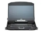 Aten CL3884NW-ATA-AG 4-Port USB HDMI Multi-View Dual Rail WideScreen LCD KVM Switch   Aten 4-Port USB HDMI Multi-View Dual Rail WideScreen LCD KVM Switch   CL3884NW