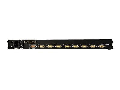 424891-cl5708fm-at-ag-4710423776029-0.webp Aten 8-Port PS/2-USB VGA 17″ LCD KVM Switch with Daisy-Chain Port and USB Peripheral Support with Fingerprint reader CL5708FM