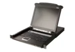 Aten 16P PS/2-USB VGA LCD KVM SW. W/US KB   CL5716FM   17″
