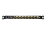 Aten 16-Port PS/2-USB VGA 17″ LCD KVM over IP Switch with Daisy-Chain Port and USB Peripheral Support   CL5716IM