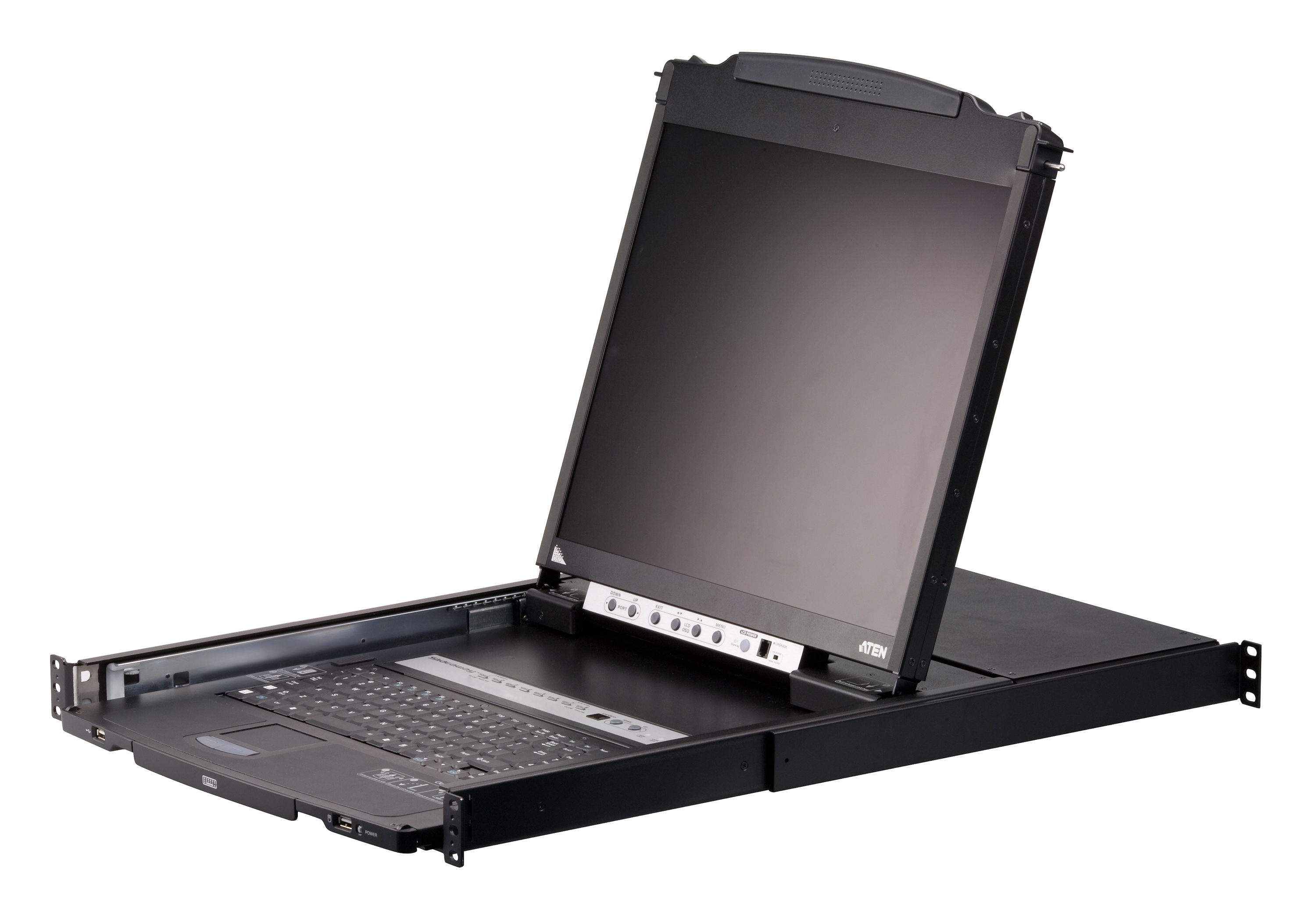 424908-cl5808n-ata-ag-4719264642531-0.webp Aten 8-Port PS/2-USB VGA Dual Rail 19″ LCD KVM Switch with Daisy-Chain Port and USB Peripheral Support CL5808N