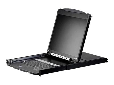 424909-cl5816n-ata-ag-4719264642548-0.webp Aten 16-Port PS/2-USB VGA Dual Rail 19″ LCD KVM Switch with Daisy-Chain Port and USB Peripheral Support CL5816N