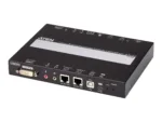 Aten 1-Port/Remote Share Access Single port DVI KVM over IP Switch   CN9600