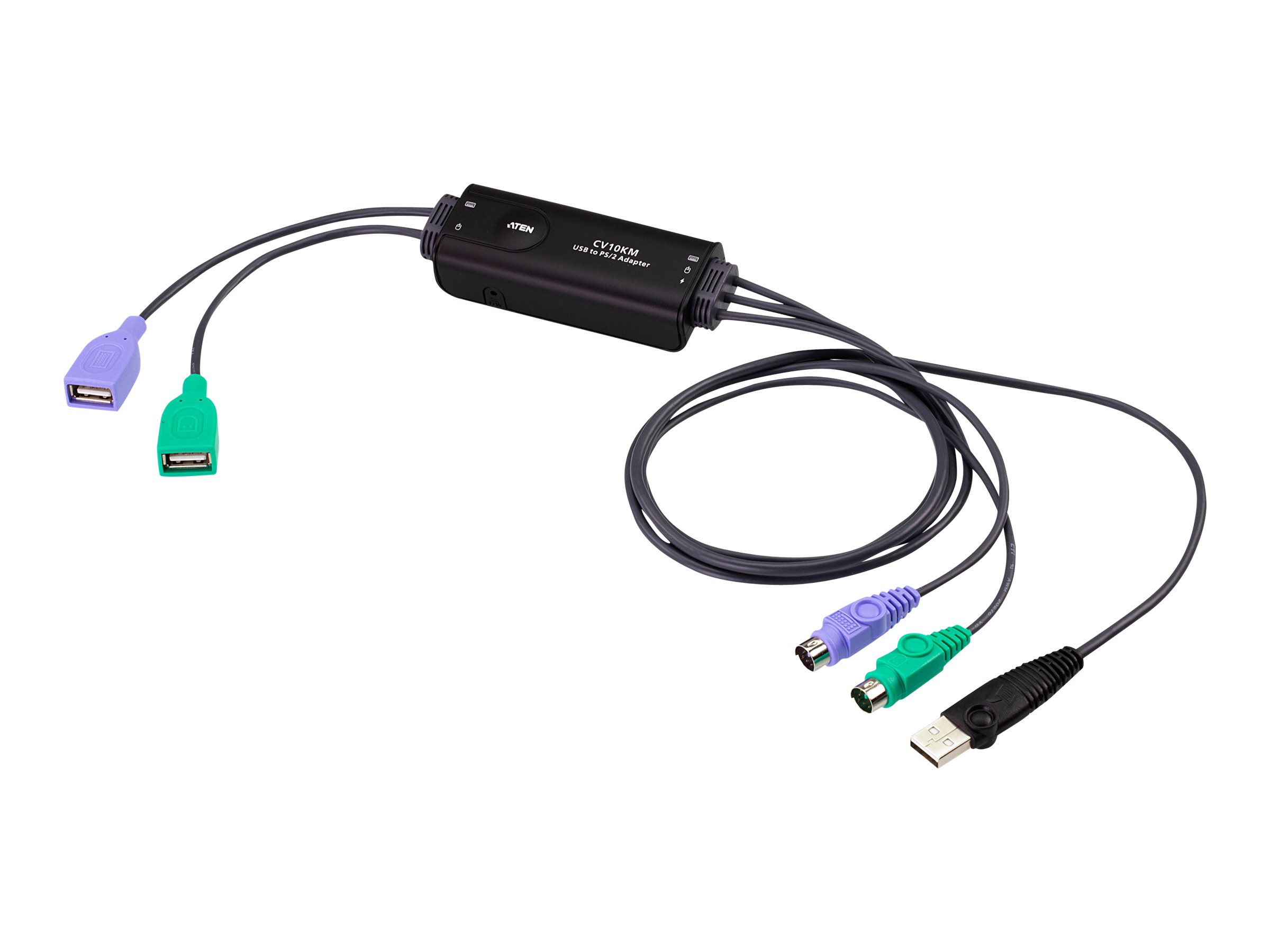 424914-cv10km-at-4710469341236-0.webp Aten USB to PS/2 Converter, 80 cm CV10KM