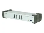 Aten 4-Port USB 3.0 DisplayPort KVMP Switch (Cables included)   CS1914