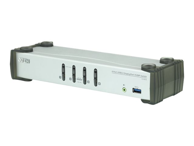 424942-cs1914-at-g-4719264645044-0.webp Aten 4-Port USB 3.0 DisplayPort KVMP Switch (Cables included) CS1914