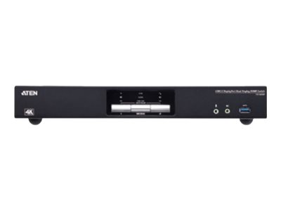 424944-cs1942dp-at-g-4719264645952-0.webp Aten 2 Port USB 3.0 4K DisplayPort Dual Display KVMP Switch CS1942DP