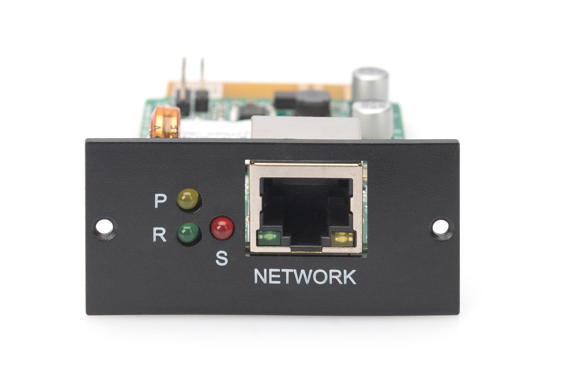 424993-dn-170100-1-4016032485988-0.webp Digitus SNMP and WEB card for DIGITUS OnLine UPS rack mount units DN-170100-1