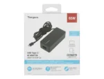 Targus   65 W USB-C PD Charger – For Laptops or Power Pass-Thru Docks