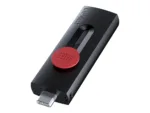 Flash drive Lexar JumpDrive D300, 64 GB, matomas iš šono