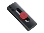 Flash drive Lexar JumpDrive D300, šoninis vaizdas su USB jungtimi