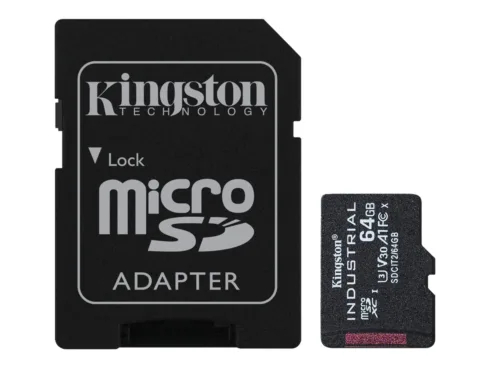 Kingston microSDHC/SDXC 64 GB su UHS-I ir A1 klasėmis