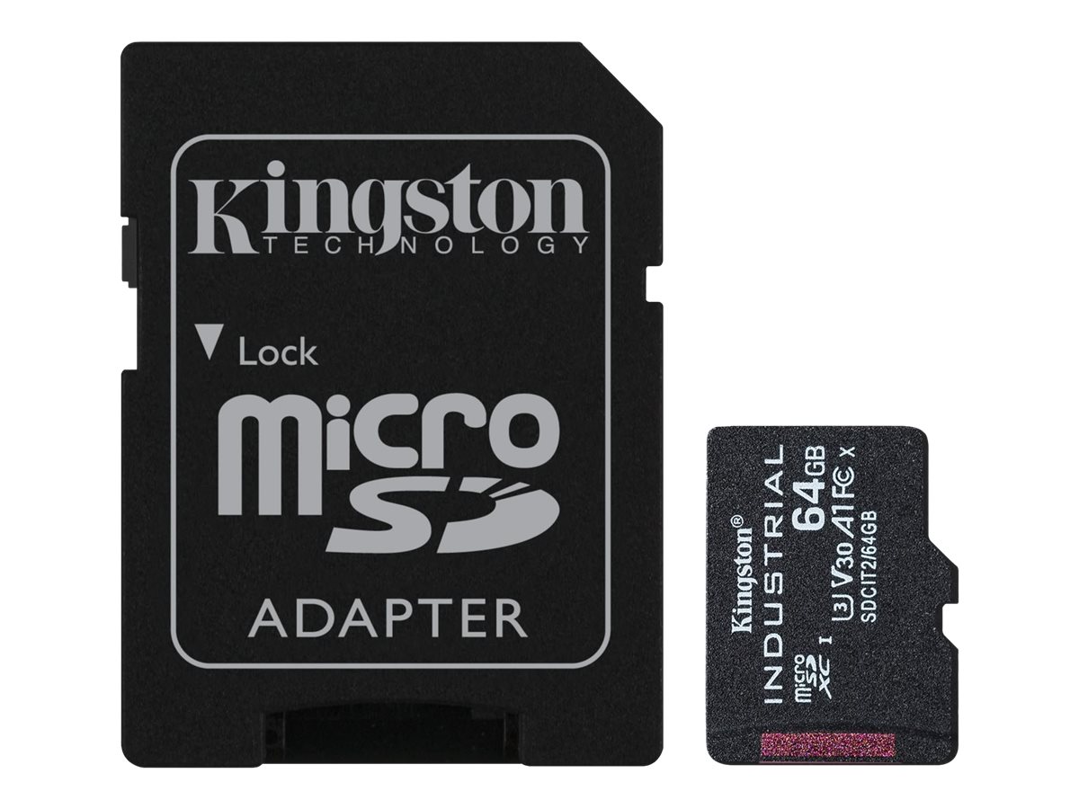 425525-sdcit2-64gb-740617321043-0.webp Kingston microSDHC/SDXC 64 GB su UHS-I ir A1 klasėmis