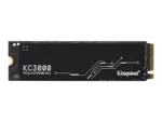 Kingston KC3000 SSD 4096 GB, PCIe NVMe Gen 4.0, skaitymo/rašymo greitis 7000 MB/s