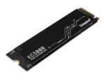 SSD Kingston KC3000 M.2 2280, vaizdas iš šono su matmenimis