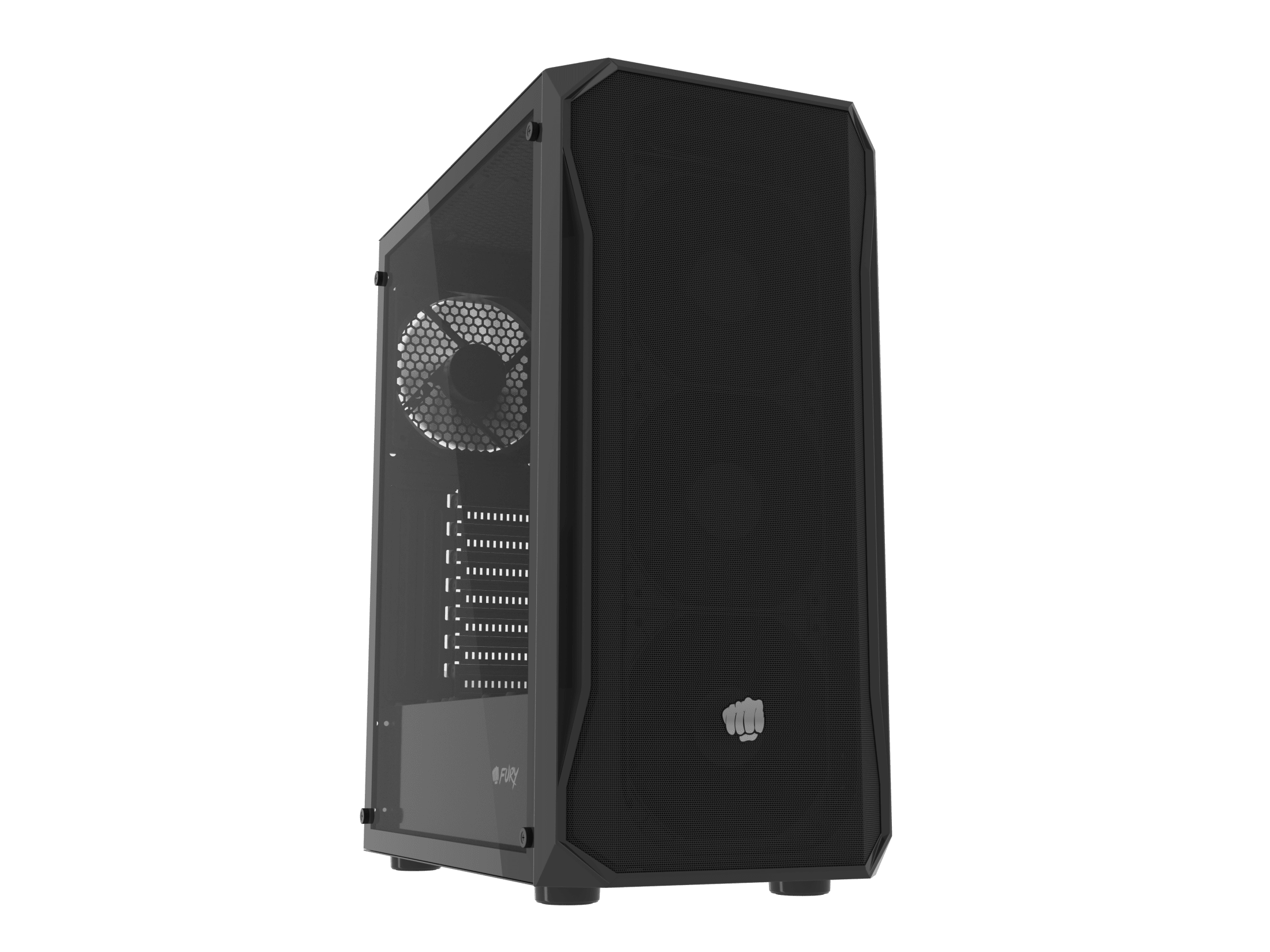 425538-nfo-2154-5901969444353-0.webp Fury PC Case SHOBO SH4F Black Midi-Tower