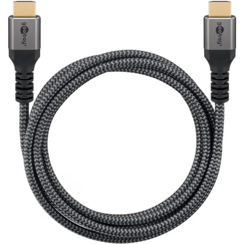 Goobay High Speed HDMI Cable with Ethernet   HDMI to HDMI   1 m