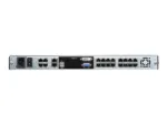 Aten   16-Port Cat 5 Dual Rail 19″ LCD KVM over IP Switch with Virtual Media   KL1116VNA-AG   1 x USB Type-A Female