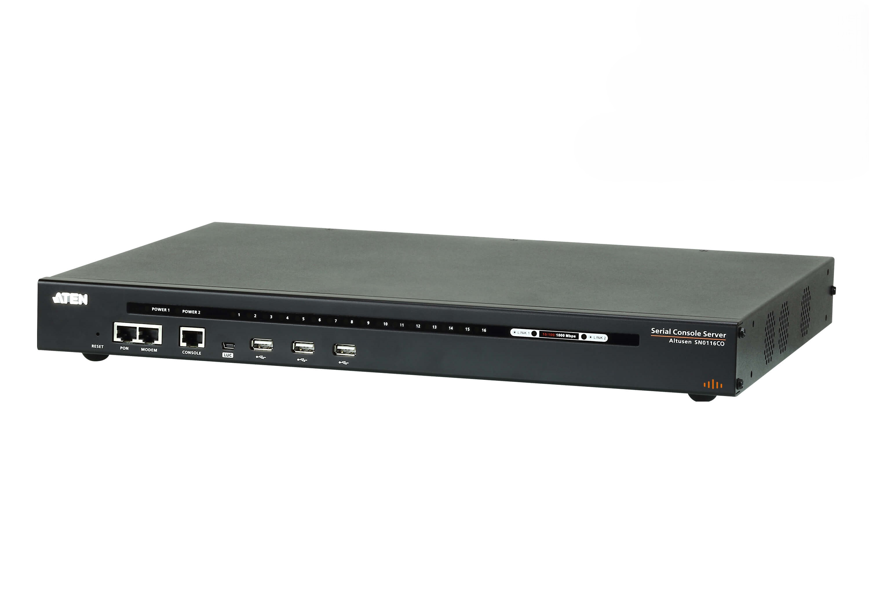 426326-sn0116cod-axa-4719264647680-0.webp Aten 16-Port Serial Console Server W/Dual POW SN0116COD