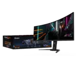 Gigabyte   CO49DQ   49 ”   OLED   DQHD   32:9   144 Hz   3 ms   5120 x 1440 pixels   250 cd/m²   HDMI ports quantity 	 2 x HDMI 2.1   Black   Warranty 36 month(s)