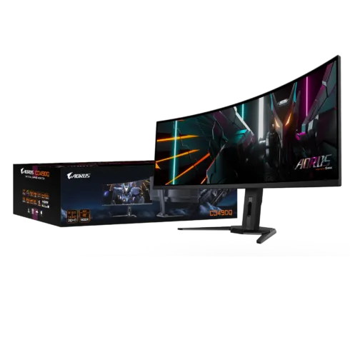Gigabyte   CO49DQ   49 ”   OLED   DQHD   32:9   144 Hz   3 ms   5120 x 1440 pixels   250 cd/m²   HDMI ports quantity 	 2 x HDMI 2.1   Black   Warranty 36 month(s)