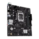 Asus   PRIME H610M-R-SI   Processor family Intel   Processor socket LGA1700   DDR5   Number of SATA connectors 4