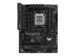Asus   TUF Gaming B650-Plus – motherboard – ATX   Processor family AMD B650   Processor socket 1 x Socket AM5   4 DIMM slots – DDR5, non-ECC, ECC, on-die ECC, unbuffered   Memory slots 4   Supported hard disk drive interfaces SATA-600 (RAID), 3 x M.2   Number of SATA connectors 4