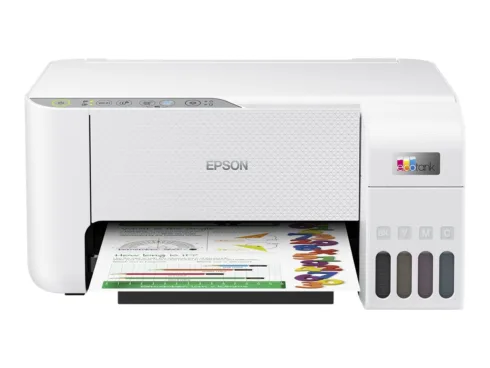 Epson   Multifunctional Printer   EcoTank L3276   Inkjet   Colour   3-in-1   A4   Wi-Fi   White