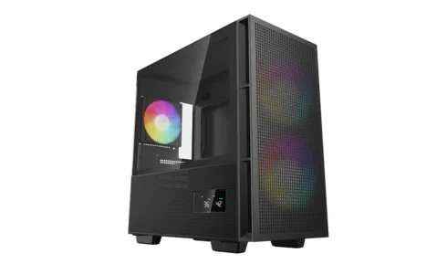 Deepcool CH360 Digital   Black   Mid Tower   ATX PS2