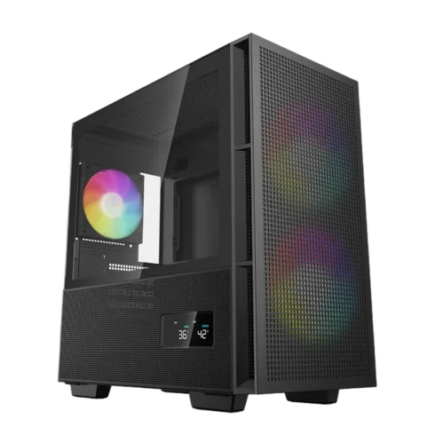 Deepcool CH360 Digital   Black   Mid Tower   ATX PS2
