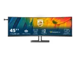 Philips   Curved Business Monitor   45B1U6900C/00   44.5 ”   VA   HDR   32:9   75 Hz   4 ms   5120 x 1440 pixels   450 cd/m²   HDMI ports quantity 2   Black   Warranty 24 month(s)