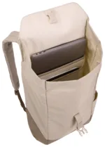 Thule   Lithos   Backpack 16L   Fits up to size 16 ”   Laptop backpack   Pelican Gray/Faded Khaki