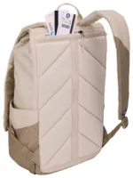 Thule   Lithos   Backpack 16L   Fits up to size 16 ”   Laptop backpack   Pelican Gray/Faded Khaki