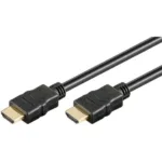 Goobay 61159 HDMI High Speed Cable with Ethernet   HDMI   2 m