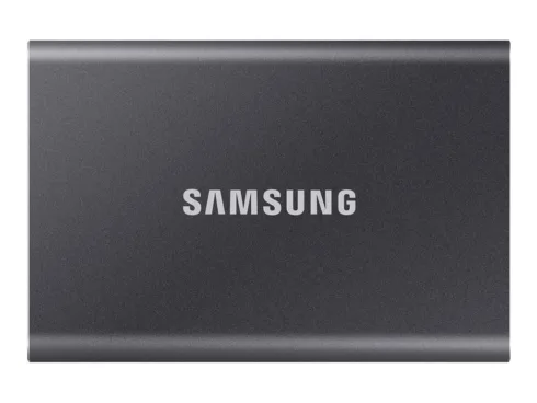 Išorinis SSD Samsung T7, 4000 GB, USB 3.2, pilkas