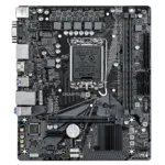 Gigabyte   H610M S2H V3 DDR4 G1.0   Processor family Intel   Processor socket LGA1700   DDR4   Supported hard disk drive interfaces SATA, M.2   Number of SATA connectors 4