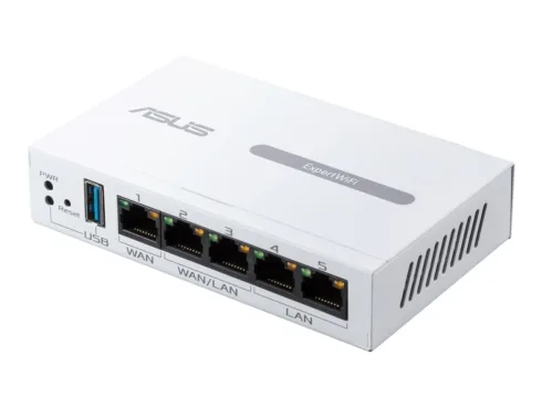 Gigabit VPN wired router   ExpertWiFi EBG15   10/100/1000 Mbit/s   Ethernet LAN (RJ-45) ports 3   Mesh Support Yes   MU-MiMO Yes   Antenna type Internal   1