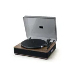 Muse Turntable Stereo System with Bluetooth Out   MT-107 BTO   2×5 W   Bluetooth   Black/Brown