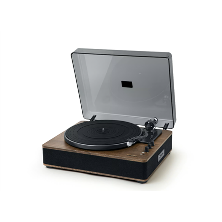 Muse Turntable Stereo System with Bluetooth Out   MT-107 BTO   2×5 W   Bluetooth   Black/Brown